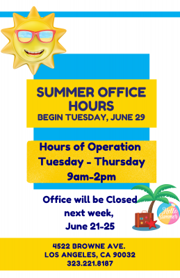 OLG Summer Hours